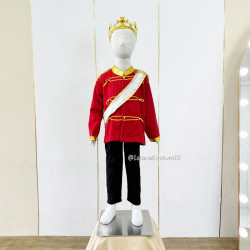 Baju Negara Inggris Prince Charles Red