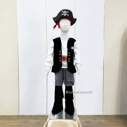Kostum Pirate Boy Premium sewa baju istana kostum
