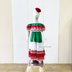 Baju Negara Mexico Lace Girl