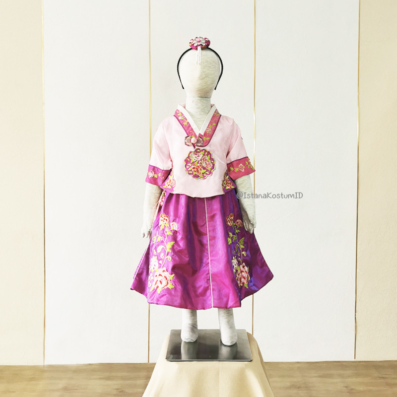 Hanbok Pink Girl