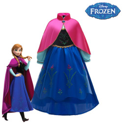 Dress Princess Anna Frosen A Set