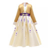 Dress Princess Anna Frozen Gold