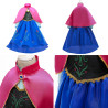 Dress Princess Anna Frosen A Set