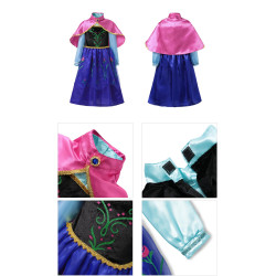 Dress Princess Anna Frosen A Set