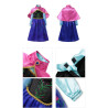 Dress Princess Anna Frosen A Set