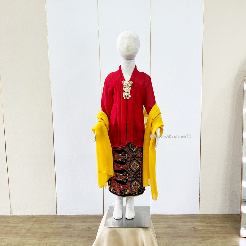 Kebaya Encim None Betawi Endang Red