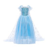 Dress Princess Elsa Frozen Glitter Long Wing